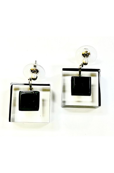 LG - Orient earrings - black