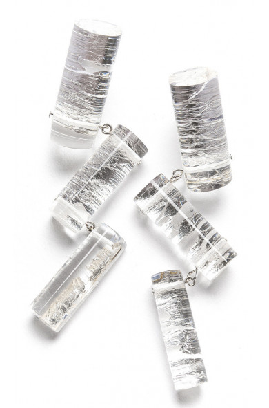 LG - Archi-3 earrings - silver