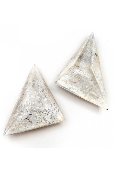 LG - Mineral earrings - silver