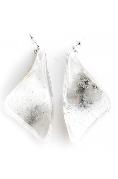 LG - Petale earrings - silver