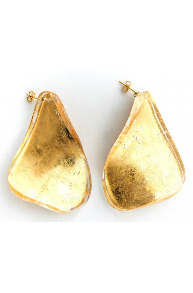 LG - Petale earrings - gold