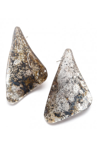 LG - Petale earrings - copper