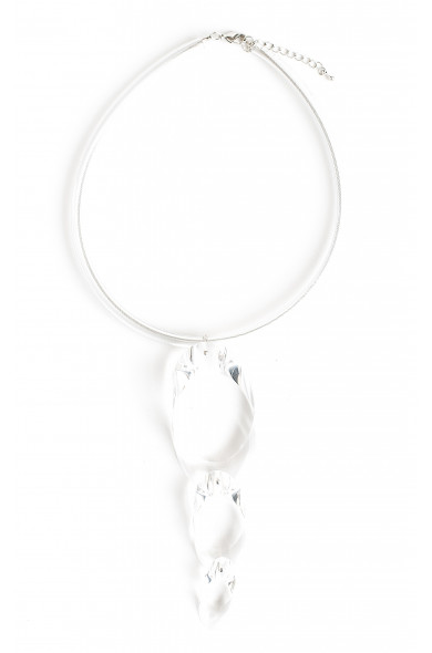 LG - 3 Ovals pendant - clear
