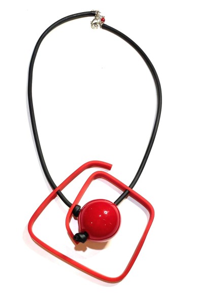 SC LAB red - necklace