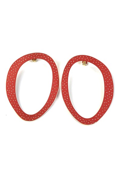 GC RESORT e2107 dot post red