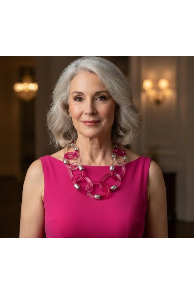 LG - COCO fuchsia - necklace