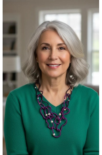 SGP Maille fuchsia/prune