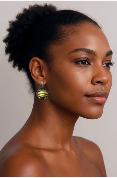 SGP Planet earring - gold