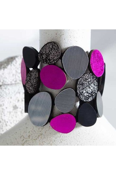 ISKIN OR01 fuchsia bracelet