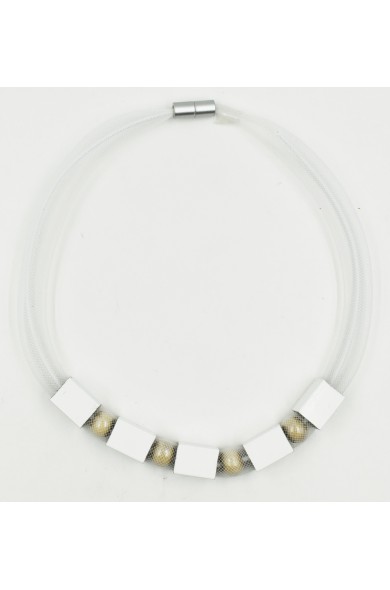 CB-METAL/MESH 2164Z11  WHITE