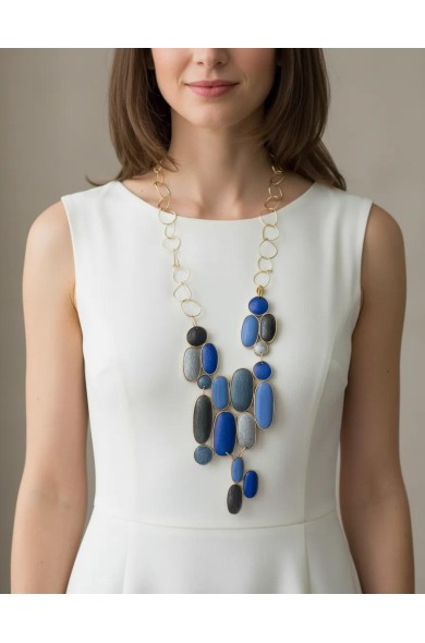 DORA N8 - large pendant BLUE