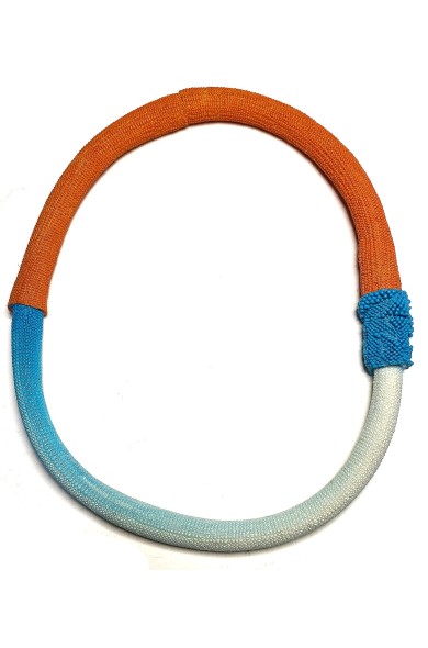 TZU YUSHA 2 tone saffran/turquoise