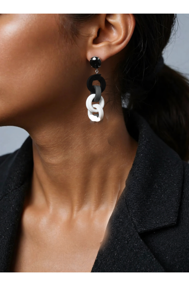 KLAMIR earrings 02E bw