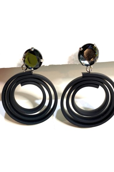 KLAMIR Earrings CN03 blk