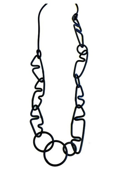 SC AZTEK black - necklace