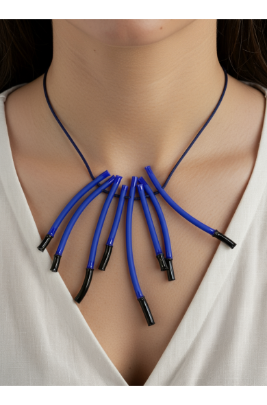 SC BOO cobalt - necklace