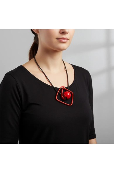 SC LAB red - necklace