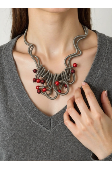 SGP Octopus silver w/ red