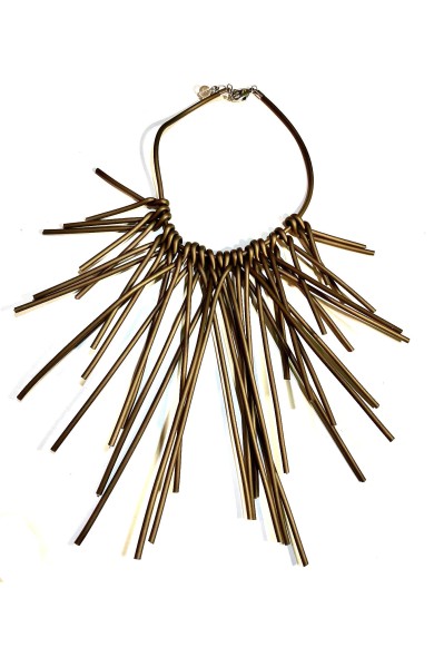 SAMUEL CORAUX BOOP XXL bronze - necklace