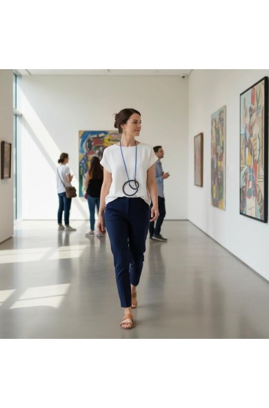 SC MEDAILLON cobalt - pendant