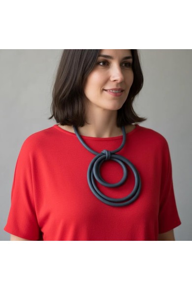 SC CYCLONE grey - necklace