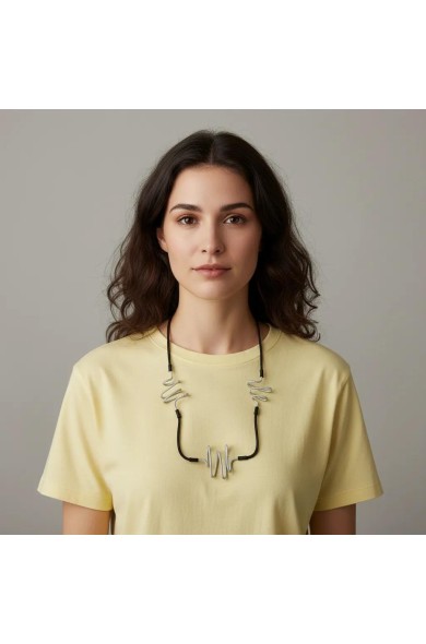 SC WERDA black/grey - necklace