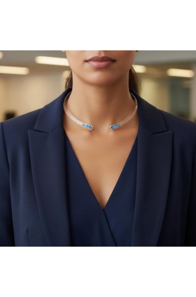 PN - clear w/ blue...