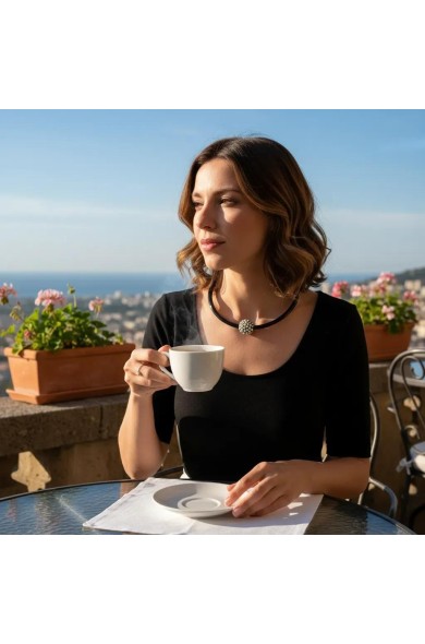 PENELOPPE black Cabochon