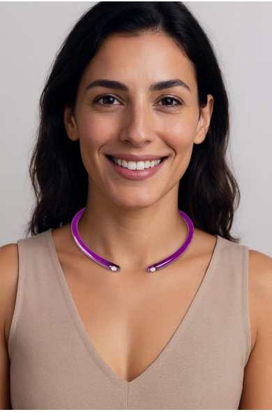 PN - purple Signature necklace