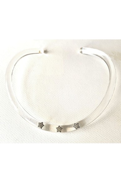 PN - clear Star necklace