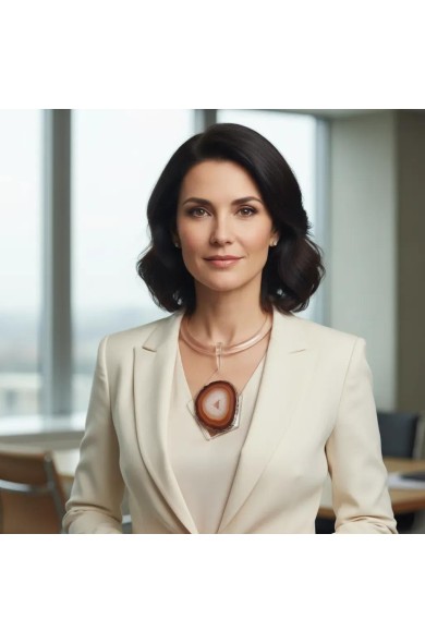 LAURENT GUILLOT AGATE pendant