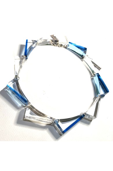 LAURENT GUILLOT TRIANGLE Dior Blue necklace