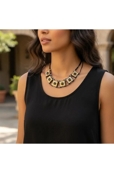 LG - ORIENT 2 BLACK - necklace