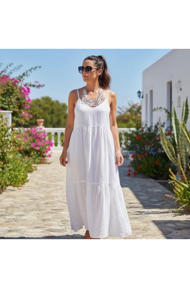 LG - Strier necklace - white