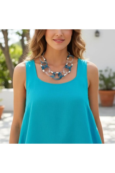 LG - COCO Dior blue - necklace