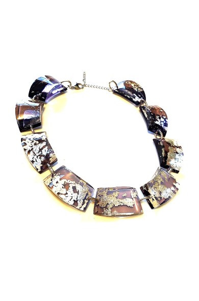 LG - DELPHINE smokey - necklace