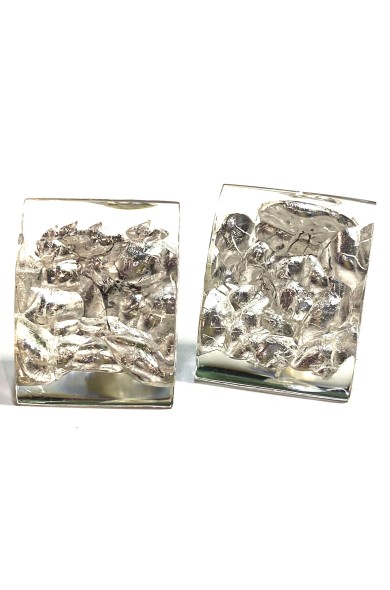 LG - Losange clip - silver