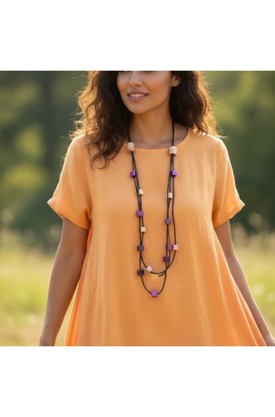 MK-PARIS purple/gold