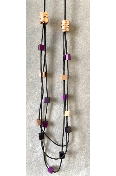 MK-PARIS purple/gold