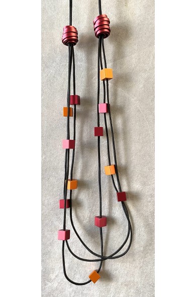 MK-PARIS fuchsia/orange