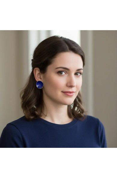 DORA Eode MD blue - earrings