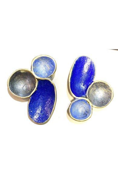 DORA Eode2 blue 1- earrings