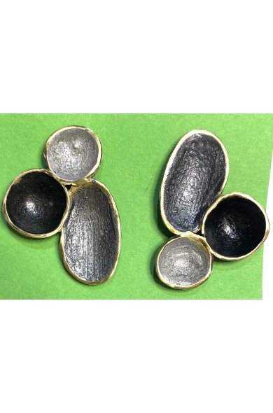 DORA EODE2 silver 2 - earrings