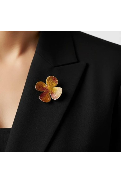 DORA BLUME - brooch gold