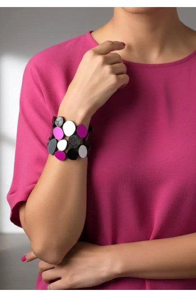 ISKIN OR01 fuchsia bracelet