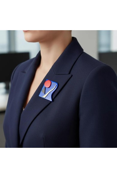 LG - FRATELLINI brooch