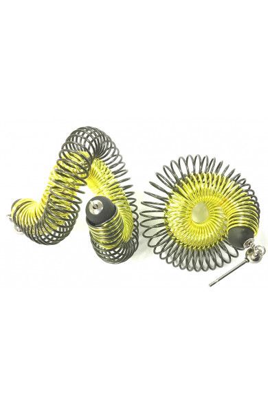 SGP Volute earring - chartreuse