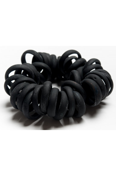 SC Madame stretch bracelet - black matte