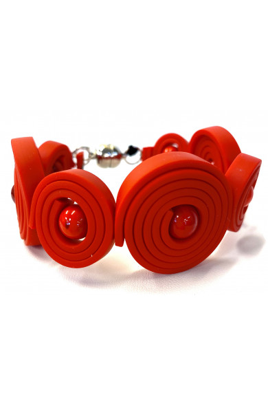 KLAMIR bracelet 04A red