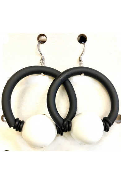 KLAMIR Earrings AC05E white